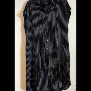 A&D Black Striped Dress